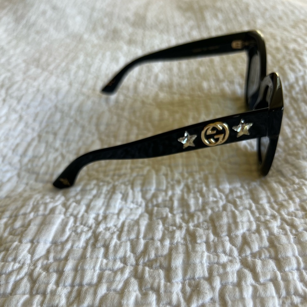 Authentic Gucci Round-Frame Acetate Sunglasses Wi… - image 3